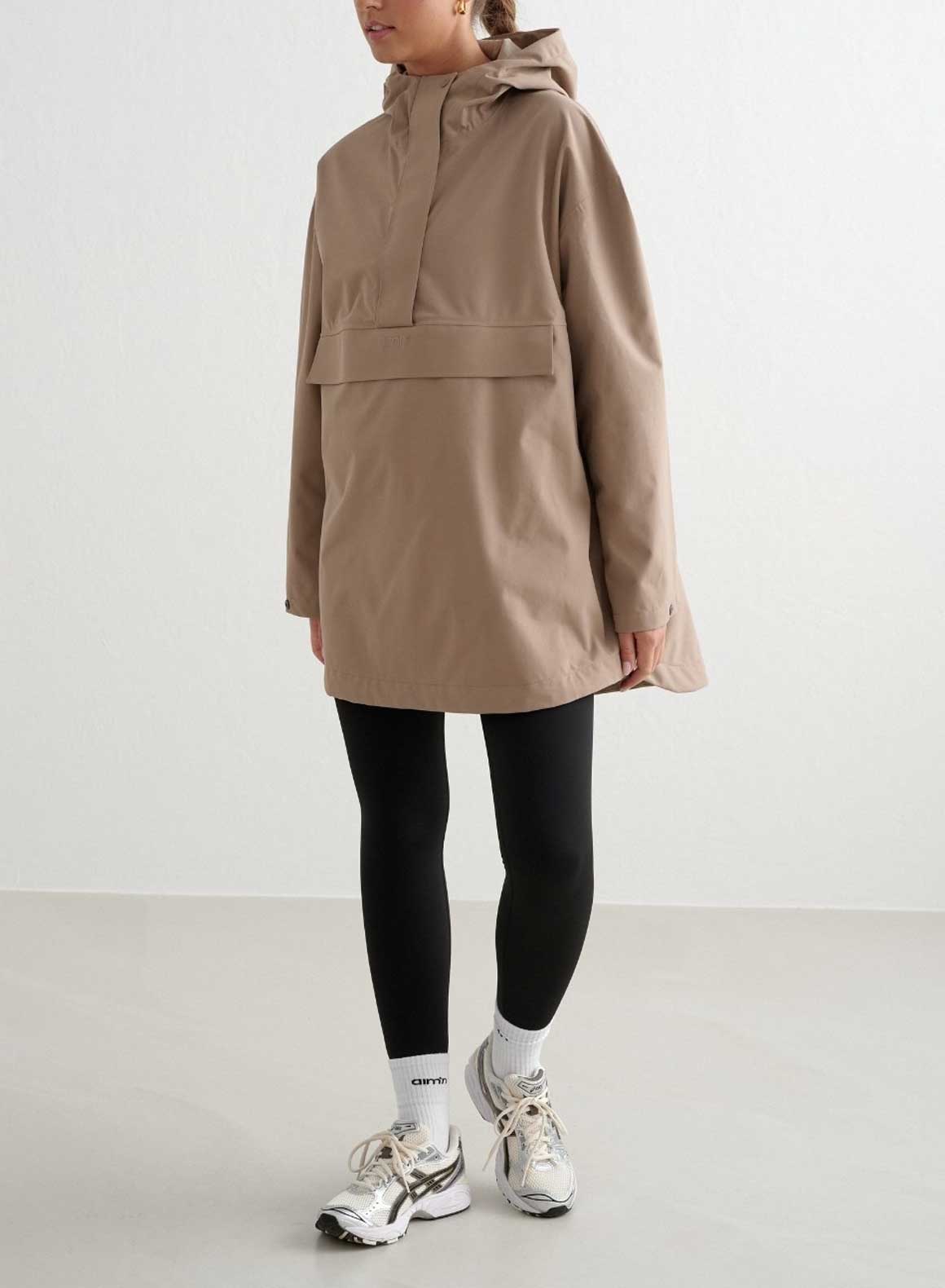 Espresso Waterproof Oversized Anorak – AIMN NZ Espresso Waterproof Oversized Anorak – AIMN NZ