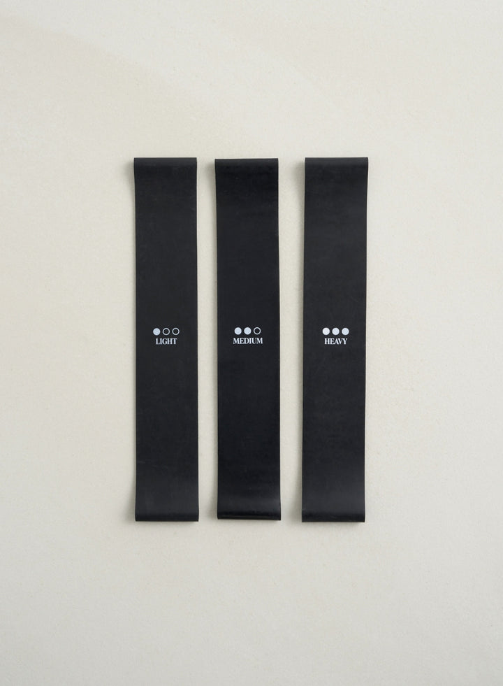Black Resistance Bands 3-Pack Black Resistance Bands 3-Pack