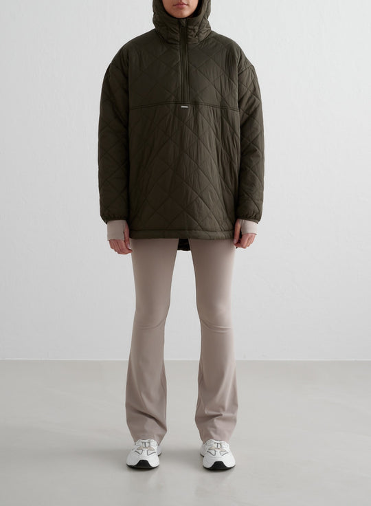 [Clove]★24FW★韓国人気★Quilted Anorak_Women QUILTED HOODED ANORAK